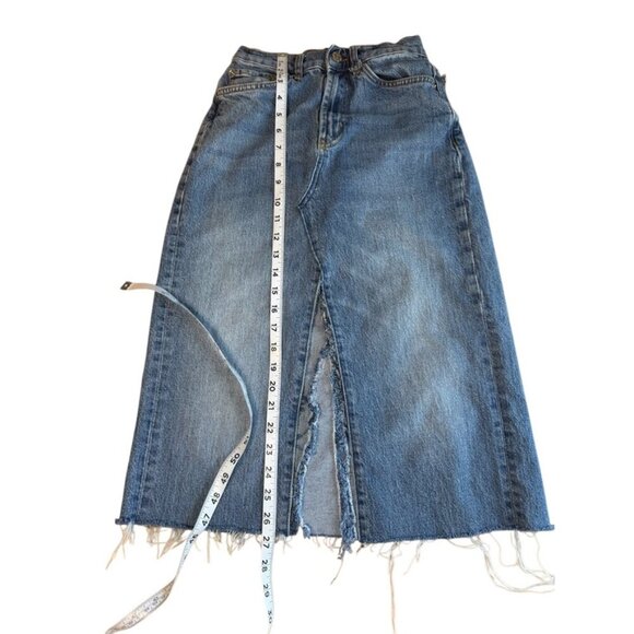 BDG denim star midi skirt size 25 - Picture 3 of 4